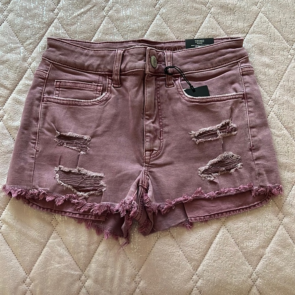 AEO hi-rise shortie